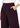Flurr burgundy Korean pants with high waist, pleated front and wide-leg fit