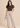Flurr chocolate brown Pearl Pleat Top with pleat detailing and flutter sleeves front lookshot