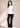 Flurr Essential Cotton Top for women, front view full-length lookshot showcasing the fitted silhouette and sleeveless design