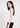 Flurr Essential Cotton Top for women, left side view showcasing the tailored fit and sleeveless design