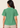 Flurr green Maison Collar Top back view
