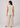 Flurr linen ivory floral top showing the back fit and floral print, back view
