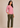 Flurr pink Mira asymmetrical top for women right side view, structured officewear silhouette