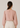 Flurr pink Office Crush Top showing the back silhouette and three-quarter puff sleeves