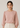 Flurr Office Crush Top in pink featuring a round neckline and voluminous three-quarter sleeves, front view