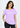 Flurr Own Your Pace Dusty Lavender Printed Top front view