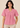 Flurr pink Maison Collar Top for women front pose