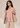 Flurr soft pink tulip sleeves top, front view