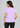 Flurr Soft Power Dusty Lavender Printed Top back view