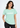 Flurr Soft Power Laurel Green Printed Top front view