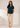 Flurr Tulip Sleeves Top styled lookshot showcasing the complete officewear look