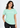 Flurr Unbound Laurel Green Printed Top front view