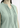 Mandarin collar and pintuck close-up, golden olive top