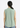 Golden olive sleeveless mandarin collar top, back view