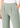 Golden olive wide leg trousers, pleat close-up