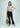 Grey ribbed crop top, full-length view