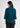 Ink blue shirt-style top for women, back view
