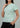 Laurel green everyday top, close-up