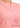 V-neckline and textured fabric close-up, light pink top