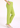 Lime green straight pants, angled side view