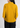 Mustard gold shirt-style top for women, back view