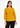 Mustard gold V-neck top for women in textured fabric