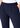 Navy co-ord trousers, waistband and pintuck close-up