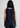 Navy sleeveless top for women, back view