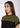 Olive-black boxy crop top, close-up