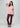 Rose gold boyfriend tee, full-length side view