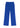 Royal blue cotton trousers, flat lay