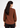 Rust V-neck top for women, back view