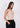 Skin-tone ribbed tank top for women, front view