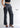 Smokey grey trousers with pintuck and deep pocket labels