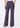 Smoky lavender wide leg trousers, back view