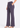 Smoky lavender wide leg trousers, side view