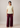 Flurr soft peplum button-down top full-length view for women's officewear