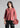 Sunset peach formal shirt for women in textured fabric